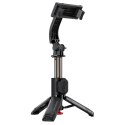 Selfie stick Acefast E42 z automatycznym statywem i pilotem Bluetooth 63 cm - czarny