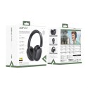 Słuchawki bezprzewodowe Acefast H12 nauszne Bluetooth 5.4 z ANC - czarne