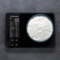 Waga kuchenna Wozinsky WIK-16 inteligentna z wyświetlaczem cyfrowym Bluetooth aplikacja - czarna