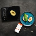Waga kuchenna Wozinsky WIK-16 inteligentna z wyświetlaczem cyfrowym Bluetooth aplikacja - czarna