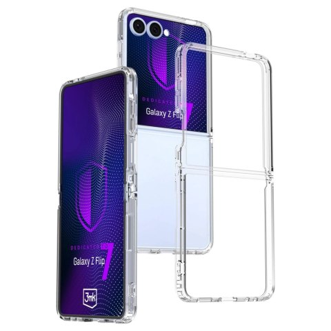 Etui 3mk Armor Case na Samsung Galaxy Z Flip 7 - przezroczyste