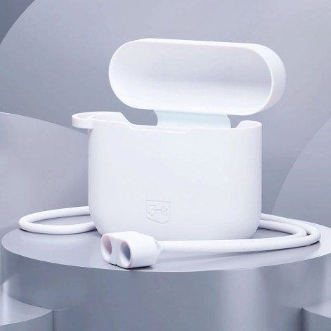 Etui 3mk Silicon AirPods Case na AirPods 3 - białe