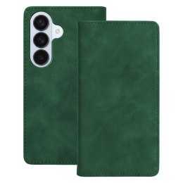 Etui Smart Suede do Samsung Galaxy S26 zielone