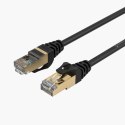 Kabel sieciowy Ethernet Orico PUG-C7 CAT7 10Gbps RJ45 internetowy LAN okrągły 1 m - czarny