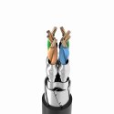 Kabel sieciowy Ethernet Orico PUG-C7 CAT7 10Gbps RJ45 internetowy LAN okrągły 20 m - czarny