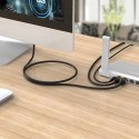 Kabel sieciowy Ethernet Orico PUG-C7 CAT7 10Gbps RJ45 internetowy LAN okrągły 30 m - czarny