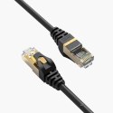 Kabel sieciowy Ethernet Orico PUG-C7 CAT7 10Gbps RJ45 internetowy LAN okrągły 5 m - czarny