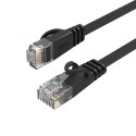 Kabel sieciowy Ethernet Orico PUG-C7B CAT7 10Gbps RJ45 internetowy LAN płaski 20 m - czarny