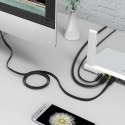 Kabel sieciowy Ethernet Orico PUG-C7B CAT7 10Gbps RJ45 internetowy LAN płaski 3 m - czarny