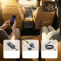 Ładowarka samochodowa Orico ChargeClip 108W 2x USB-A + 4x USB-C z klipsem - czarna