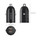Ładowarka samochodowa Orico MiniRing 30W 2x USB-C - czarna