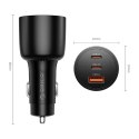 Ładowarka samochodowa Orico PowerLink 165W USB-A + 2x USB-C - czarna