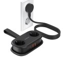 Listwa zasilająca Orico AP3 20W GaN 5w1 2x AC + 2x USB-A + 1x USB-C - czarna