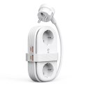 Listwa zasilająca Orico AP3 65W GaN 6w1 2x AC + 2x USB-A + 2x USB-C - biała