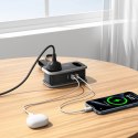 Listwa zasilająca Orico APP 15.5W 5w1 2x AC + 2x USB-A + 1x USB-C - czarna