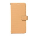 Etui Smart Triangle do Motorola Edge 70 Fusion brązowe