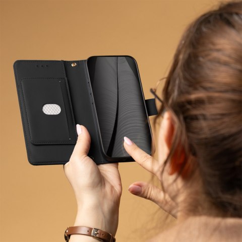 Etui Smart Triangle do Motorola Edge 70 Fusion czarne