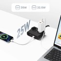 Listwa zasilająca Orico PDC25 25W 6w1 2x AC + 2x USB-A + 2x USB-C - czarna