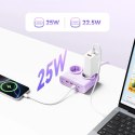 Listwa zasilająca Orico PDC25 25W 6w1 2x AC + 2x USB-A + 2x USB-C - fioletowa