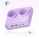 Listwa zasilająca Orico PDC25 25W 6w1 2x AC + 2x USB-A + 2x USB-C - fioletowa