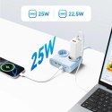 Listwa zasilająca Orico PDC25 25W 6w1 2x AC + 2x USB-A + 2x USB-C - niebieska