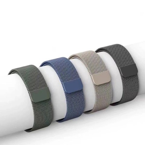Magnetyczna opaska bransoleta Magnetic Strap pasek do Apple Watch 38 / 40 mm - czerwona