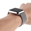 Magnetyczna opaska bransoleta Magnetic Strap pasek do Apple Watch 38 / 40 mm - czerwona