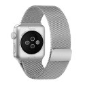 Magnetyczna opaska bransoleta Magnetic Strap pasek do Apple Watch 38 / 40 mm - czerwona