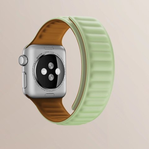 Pasek magnetyczny Magnetic Strap opaska bransoleta do Apple Watch 38 / 40 mm - czarny