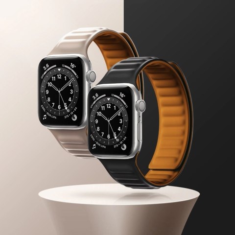 Pasek magnetyczny Magnetic Strap opaska bransoleta do Apple Watch 38 / 40 mm - czerwony