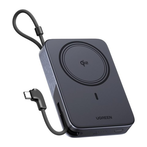 Powerbank UGREEN PB568 10000mAh 30W magnetyczny (szary)