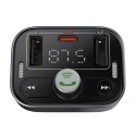 Transmiter FM Baseus S-09 Pro, Bluetooth (czarny)