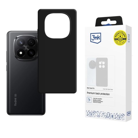 Etui 3mk Matt Case Pro na Xiaomi Redmi Note 15 5G - czarne