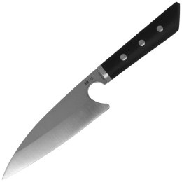 Nóż kuchenny Due Cigni PratiKO 2 - Petty Black G10, Satin Sandvik 12C27 by Michele Massaro (2C 3001)