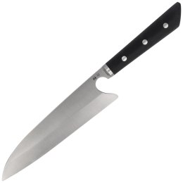 Nóż kuchenny Due Cigni PratiKO 3 - Gyuto Black G10, Satin Sandvik 12C27 225 by Michele Massaro (2C 3002)