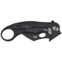 Nóż składany LionSteel L.E.One Mid Karambit Black Aluminium, Black M390 by Emerson Design (LE2 A BB)