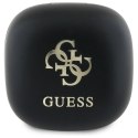 Słuchawki Bluetooth Guess Iridescent 4G Printed Logo TWS + stacja dokująca - czarne