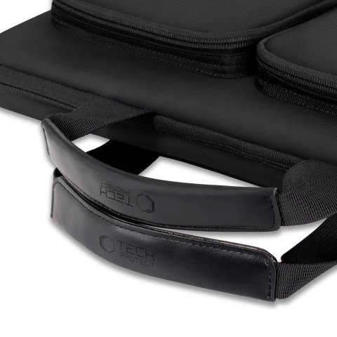 Torba Tech-Protect Defender Bag na laptopa 17" - czarna