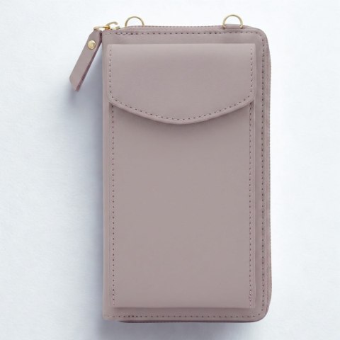 Torebka / saszetka na telefon z funkcją portfela, (18*11*5cm), PINK / RÓŻOWY