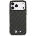BMW futerał do IPHONE 17 Pro Max kompatybilny z MagSafe BMHMP17X24CFMMK (Kevlar Matt) black