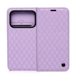 Etui Smart Caro do Honor 600 / Honor 600 Pro fioletowe