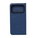 Etui Smart Caro do Honor 600 / Honor 600 Pro granatowe