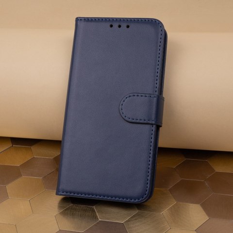 Etui Smart Classic do Honor 600 / Honor 600 Pro granatowe