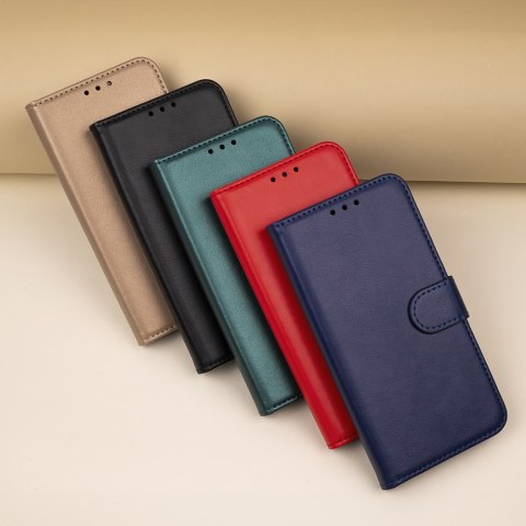 Etui Smart Classic do Honor 600 / Honor 600 Pro granatowe