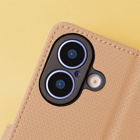 Etui Smart Triangle do Honor 600 / Honor 600 Pro brązowe