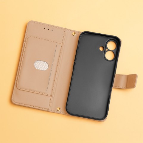 Etui Smart Triangle do Honor 600 / Honor 600 Pro brązowe