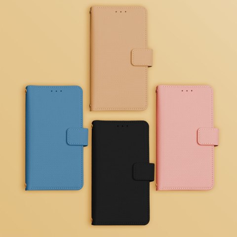 Etui Smart Triangle do Honor 600 / Honor 600 Pro brązowe