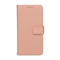 Etui Smart Triangle do Honor 600 / Honor 600 Pro różowe
