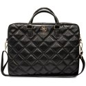 Guess torba 16" Quilted 4G czarna