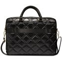 Guess torba 16" Quilted 4G czarna